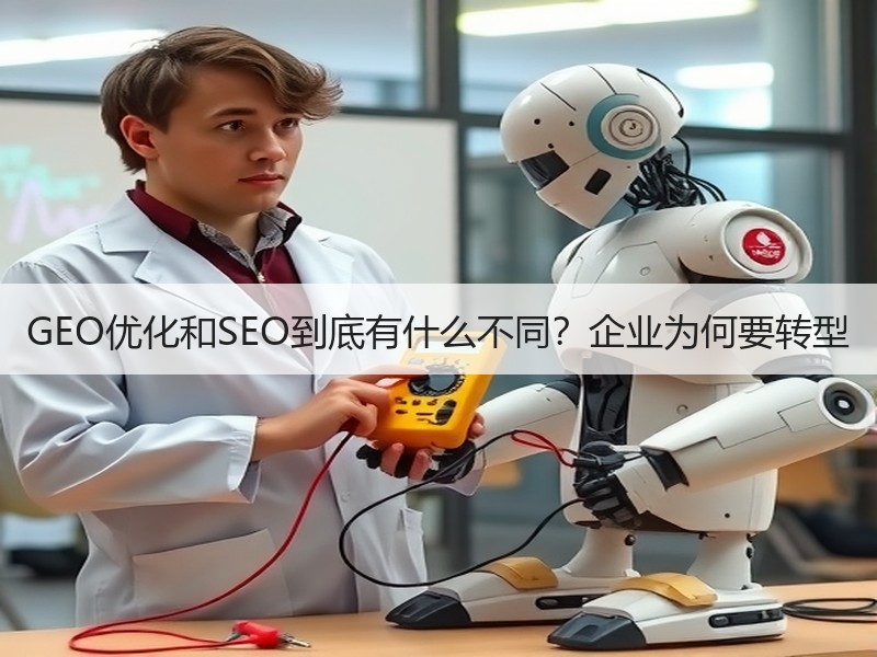 GEO优化和SEO到底有什么不同？企业为何要转型