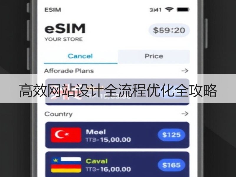 高效网站设计全流程优化全攻略