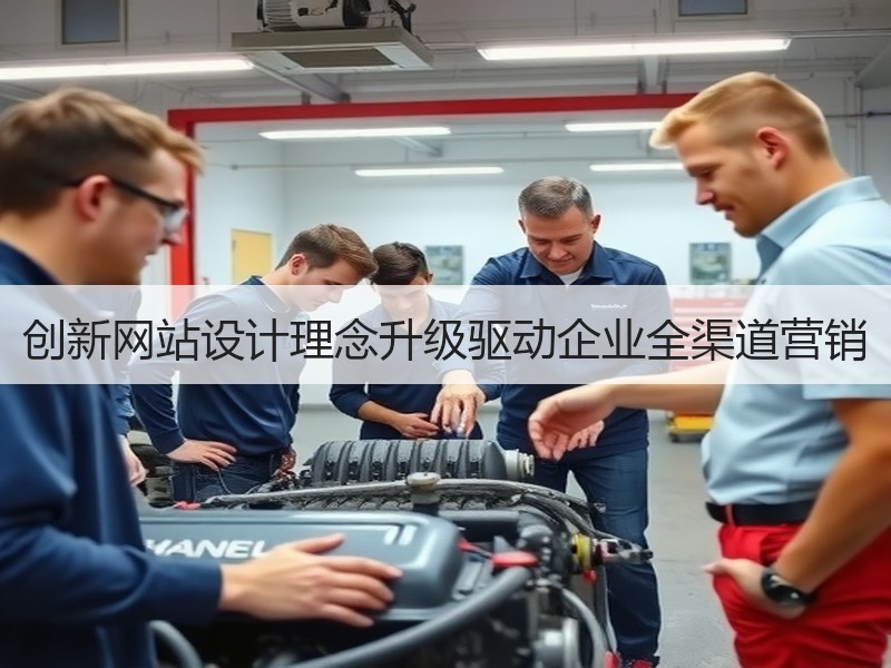 创新网站设计理念升级驱动企业全渠道营销