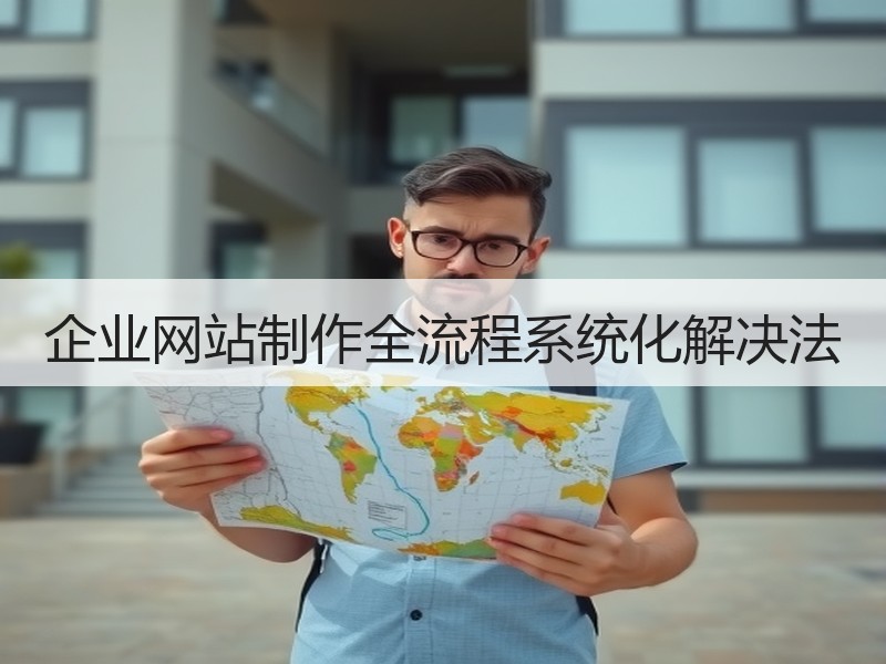 企业网站制作全流程系统化解决法