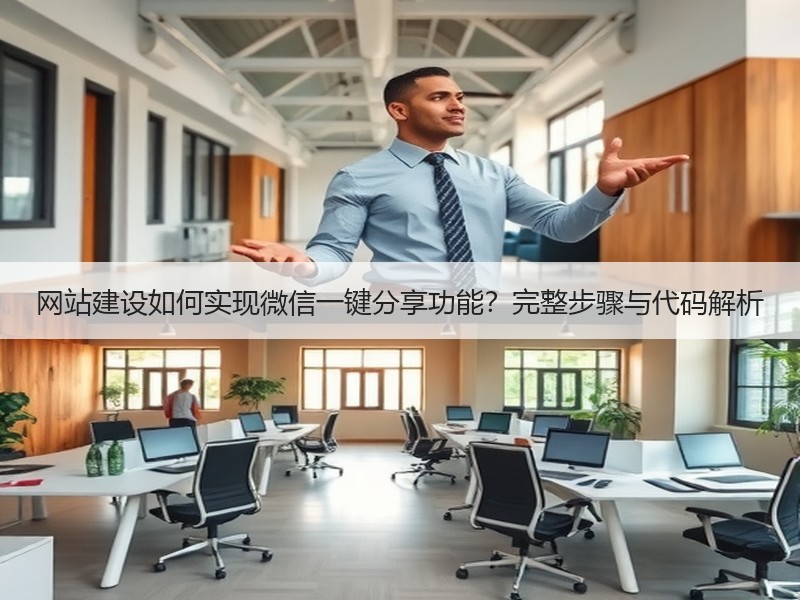 网站建设如何实现微信一键分享功能？完整步骤与代码解析