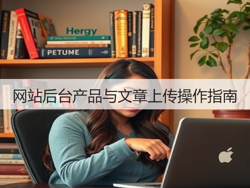 网站后台产品与文章上传操作指南