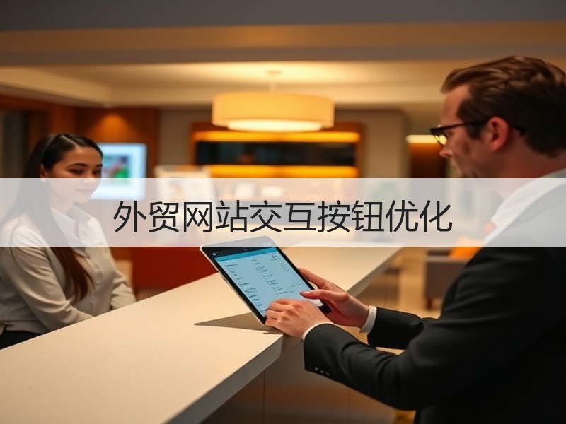 外贸网站交互按钮优化