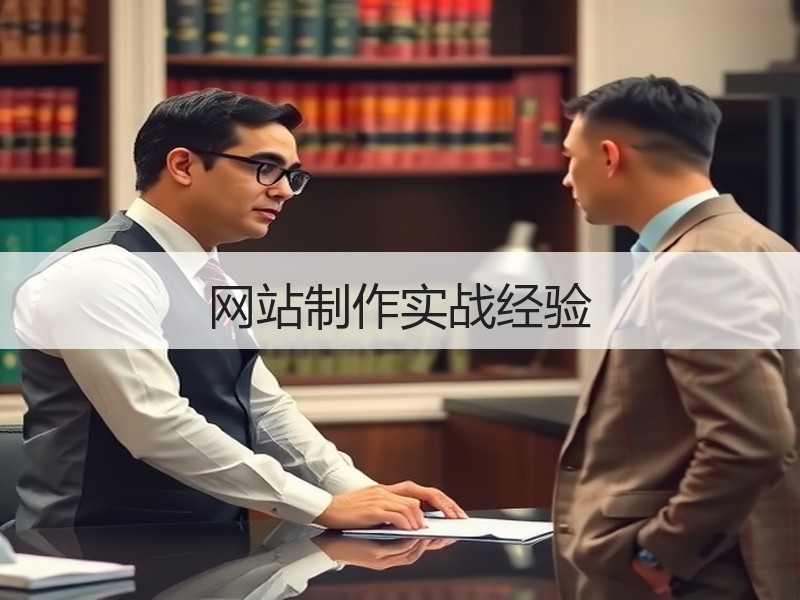 网站制作实战经验