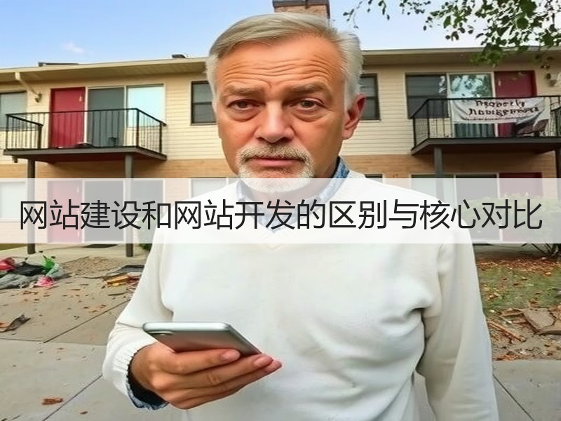 网站建设和网站开发的区别与核心对比