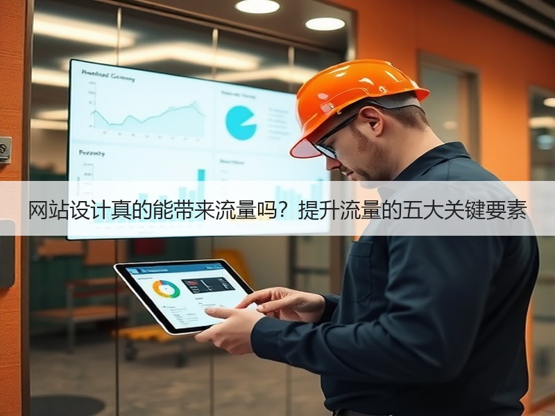 网站设计真的能带来流量吗？提升流量的五大关键要素