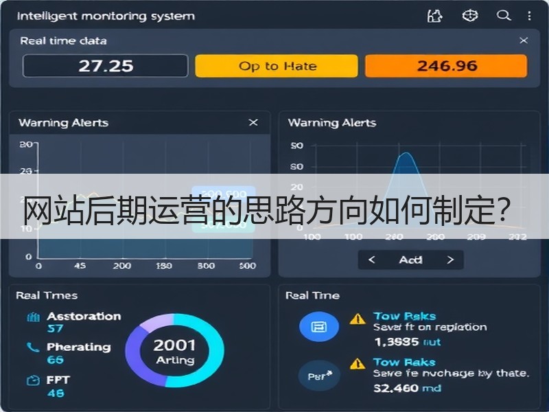 网站后期运营的思路方向如何制定？