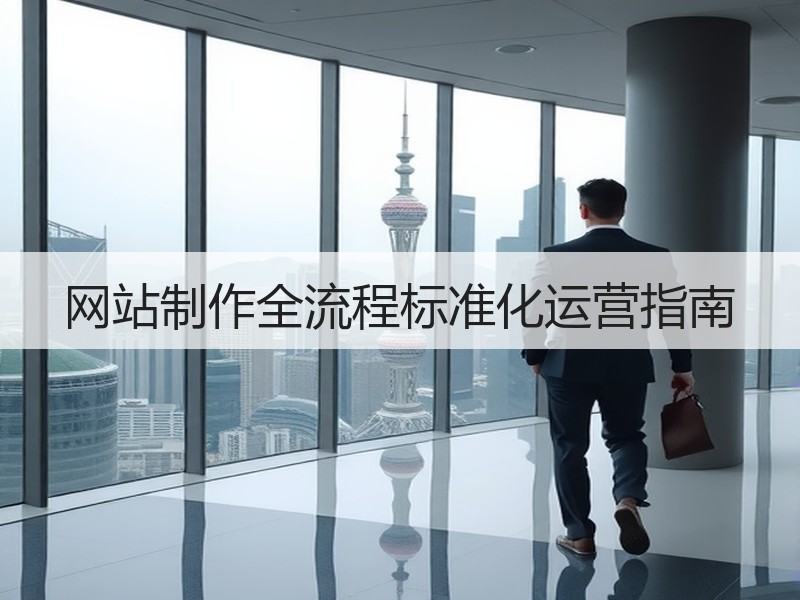 网站制作全流程标准化运营指南