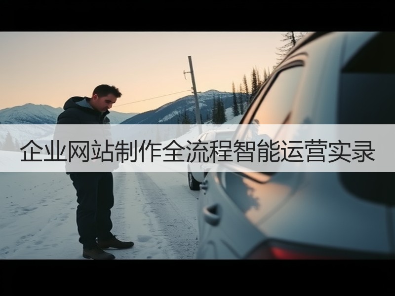 企业网站制作全流程智能运营实录