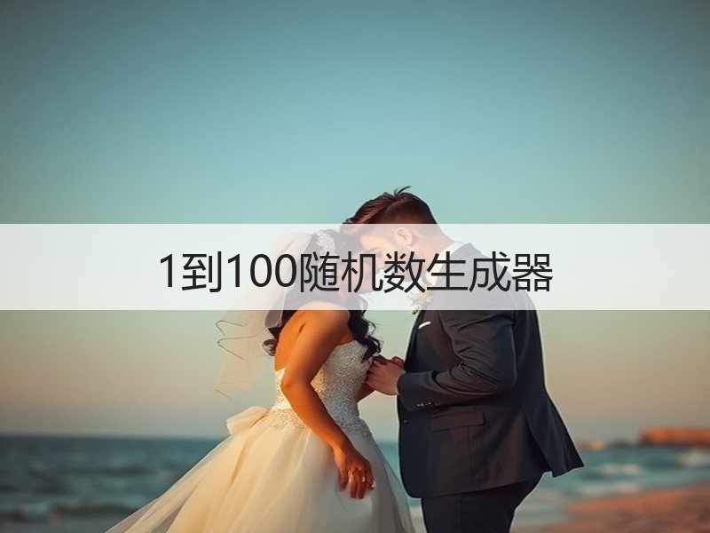 1到100随机数生成器