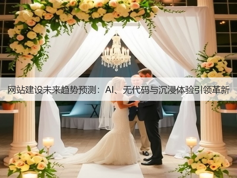 网站建设未来趋势预测：AI、无代码与沉浸体验引领革新