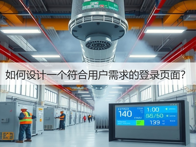 如何设计一个符合用户需求的登录页面？