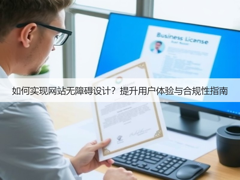 如何实现网站无障碍设计？提升用户体验与合规性指南