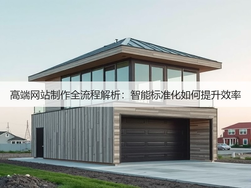 高端网站制作全流程解析：智能标准化如何提升效率