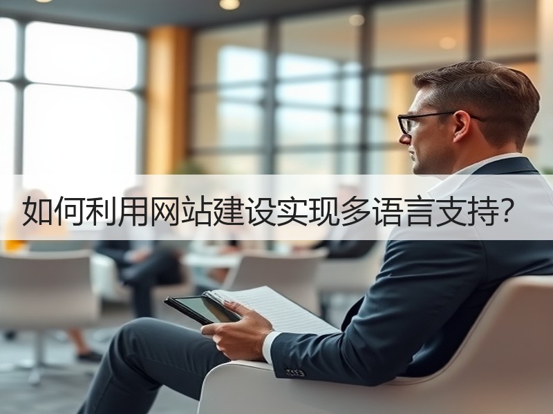 如何利用网站建设实现多语言支持？
