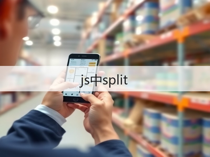 js中split