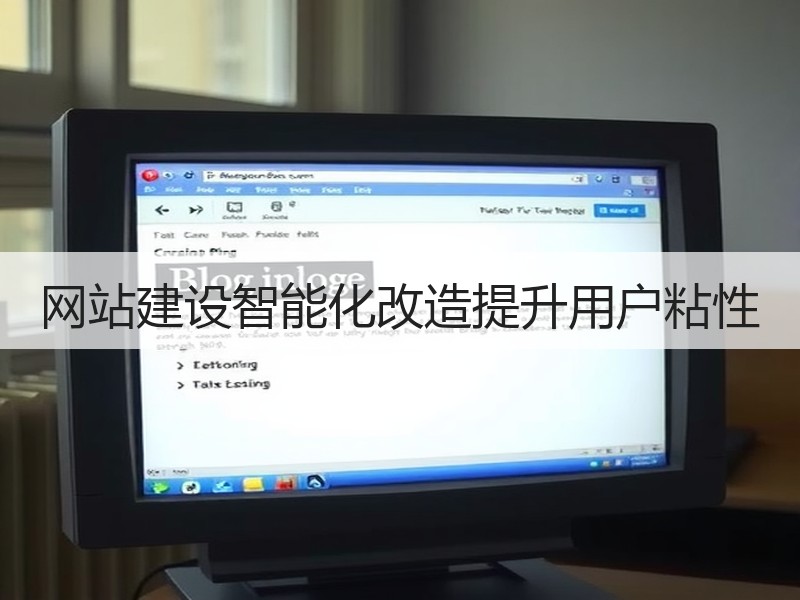 网站建设智能化改造提升用户粘性