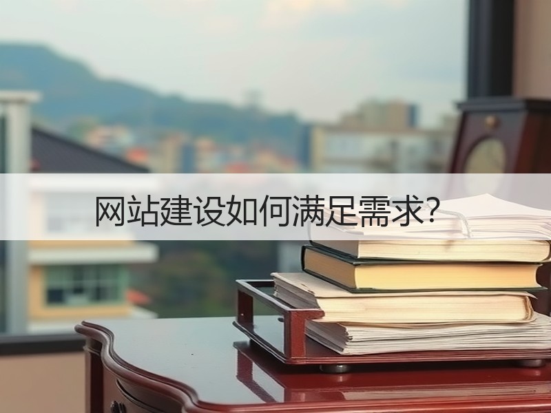 网站建设如何满足需求？