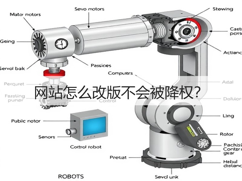 网站怎么改版不会被降权？