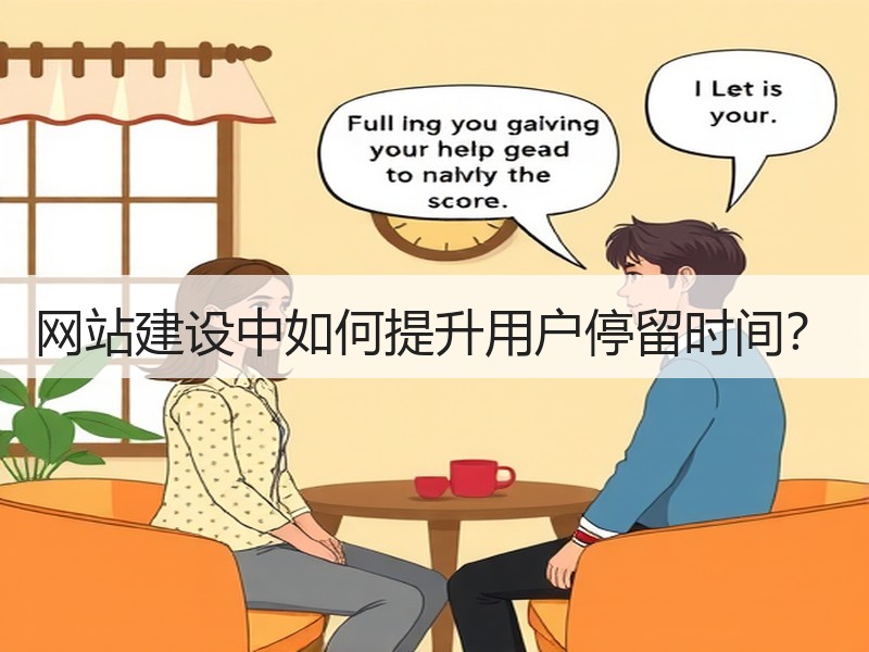 网站建设中如何提升用户停留时间？