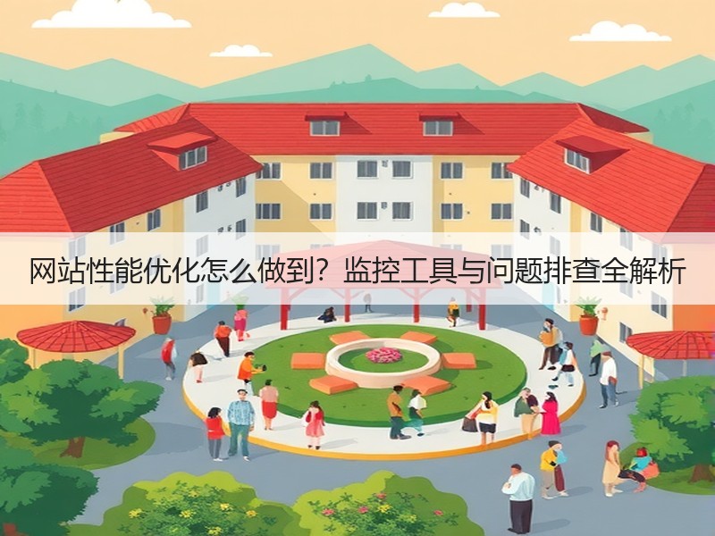 网站性能优化怎么做到？监控工具与问题排查全解析