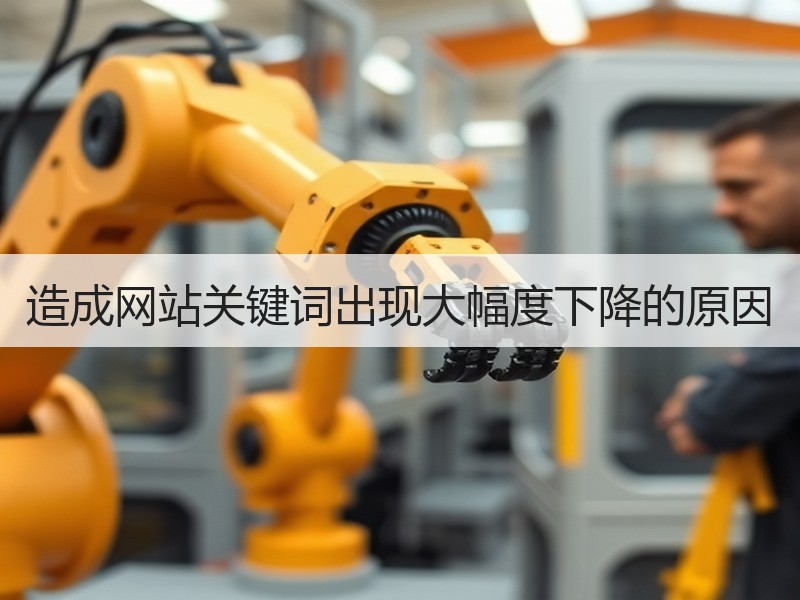 造成网站关键词出现大幅度下降的原因