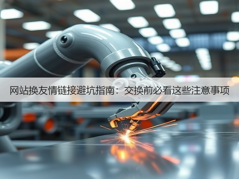 网站换友情链接避坑指南：交换前必看这些注意事项