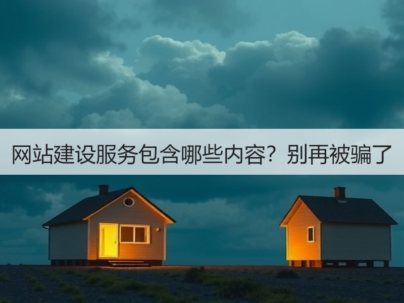 网站建设服务包含哪些内容？别再被骗了
