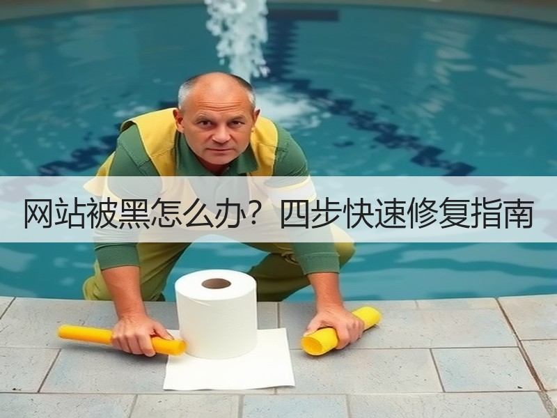 网站被黑怎么办？四步快速修复指南