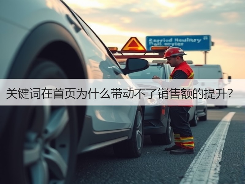 关键词在首页为什么带动不了销售额的提升？