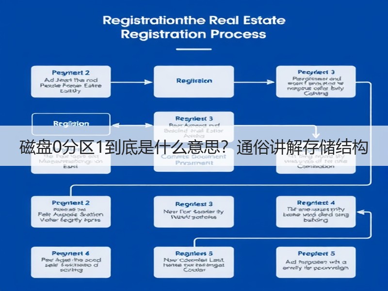 磁盘0分区1到底是什么意思？通俗讲解存储结构