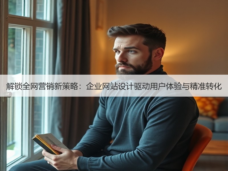 解锁全网营销新策略：企业网站设计驱动用户体验与精准转化