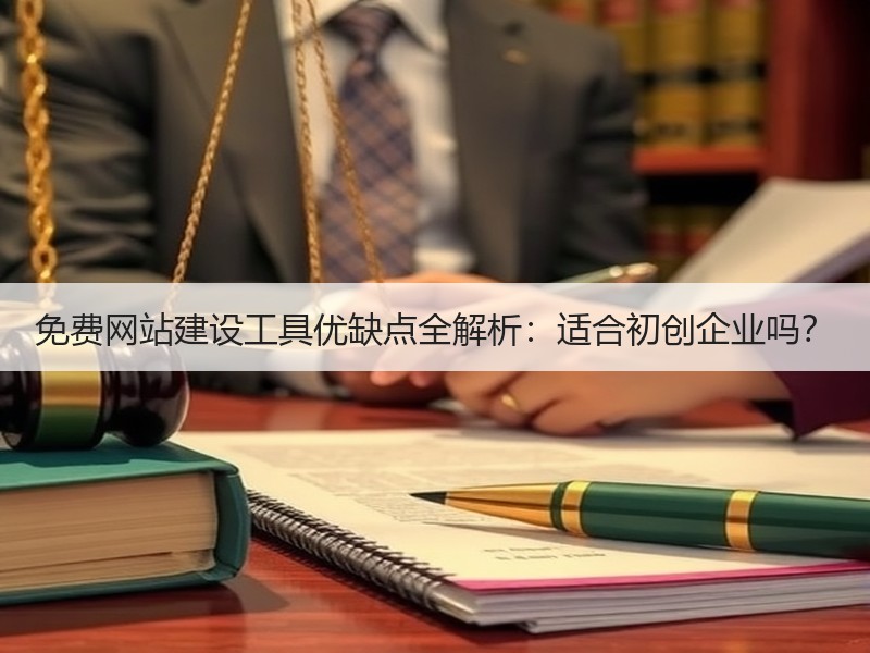 免费网站建设工具优缺点全解析：适合初创企业吗？