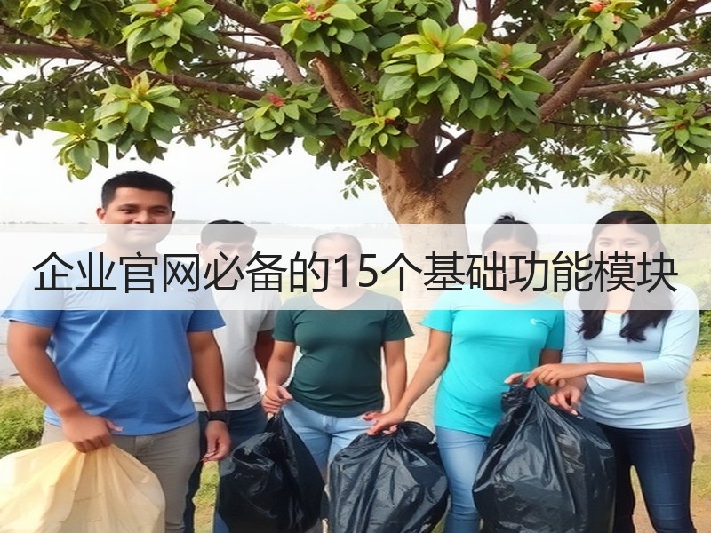 企业官网必备的15个基础功能模块