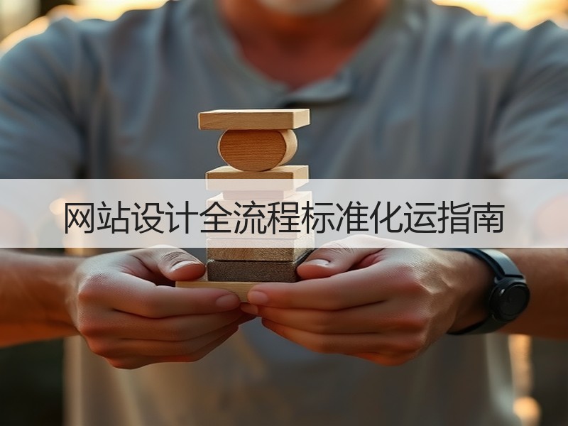 网站设计全流程标准化运指南