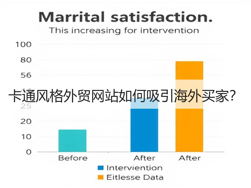 卡通风格外贸网站如何吸引海外买家？