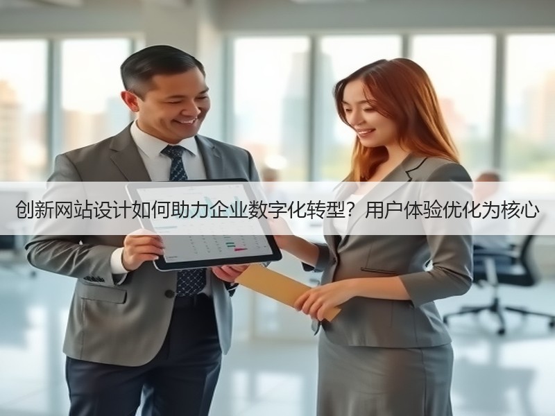 创新网站设计如何助力企业数字化转型？用户体验优化为核心