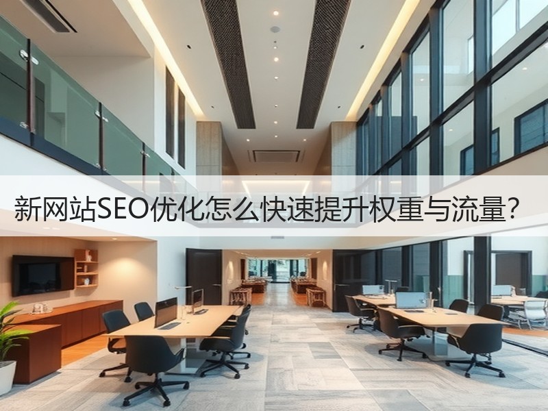 新网站SEO优化怎么快速提升权重与流量？