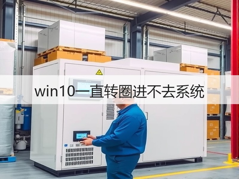 win10一直转圈进不去系统