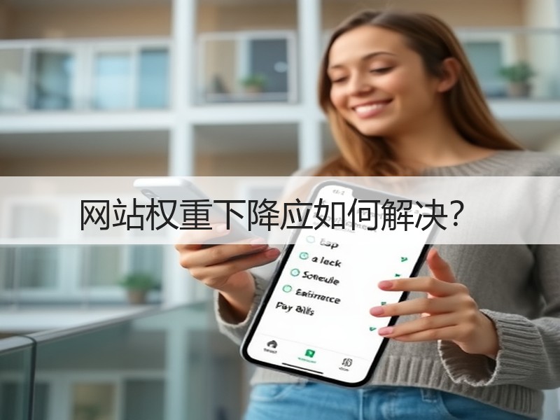 网站权重下降应如何解决？