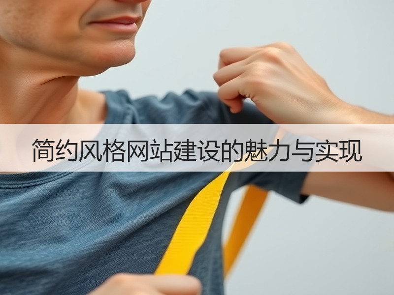 简约风格网站建设的魅力与实现