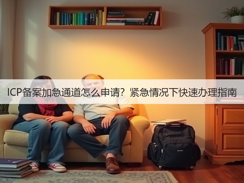 ICP备案加急通道怎么申请？紧急情况下快速办理指南