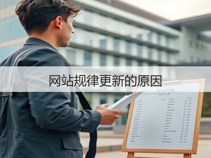 网站规律更新的原因