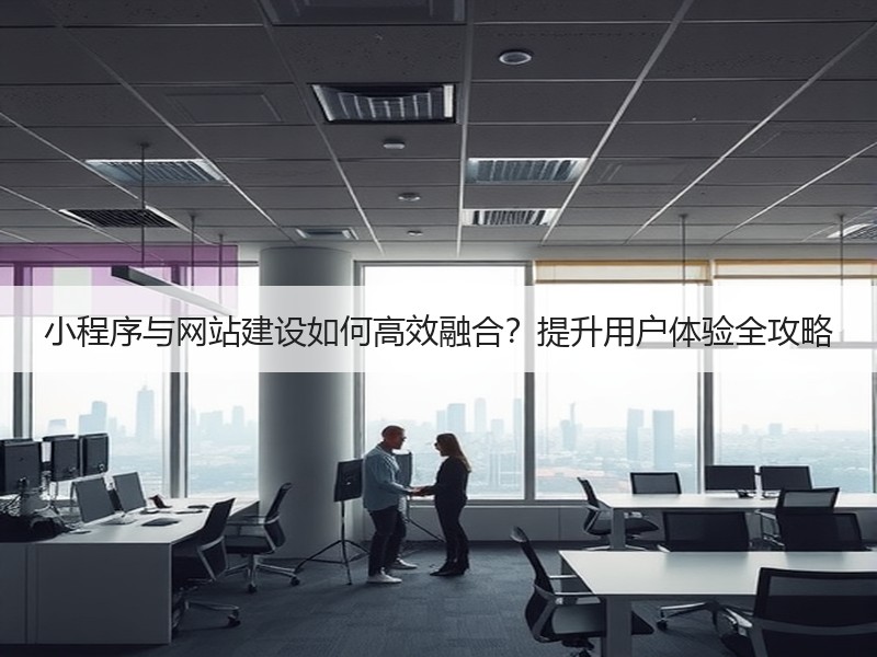 小程序与网站建设如何高效融合？提升用户体验全攻略