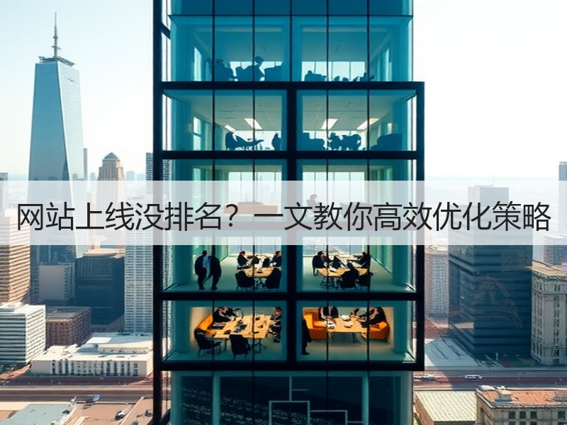 网站上线没排名？一文教你高效优化策略