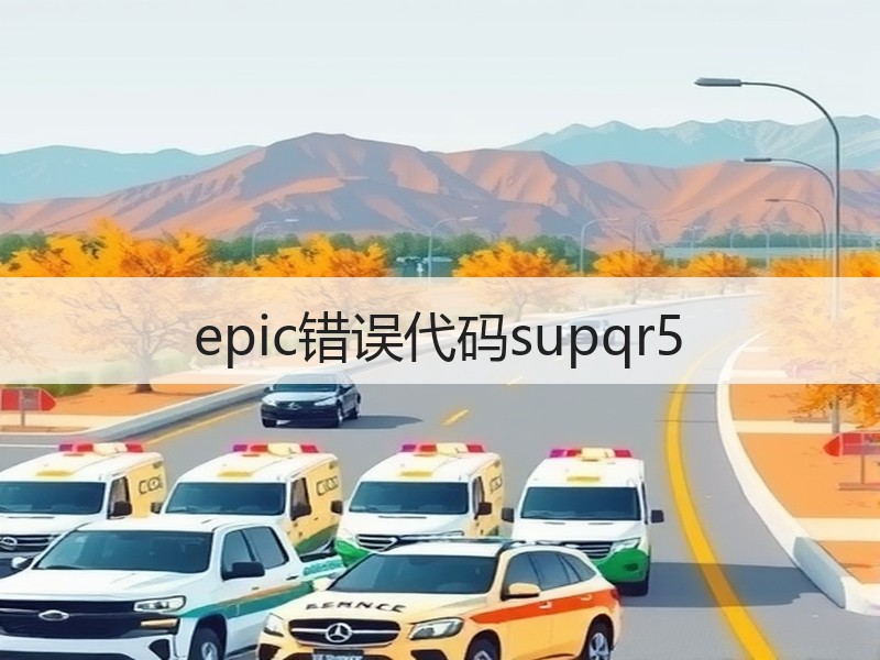 epic错误代码supqr5