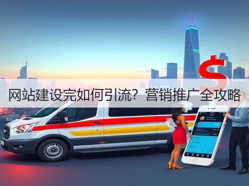 网站建设完如何引流？营销推广全攻略
