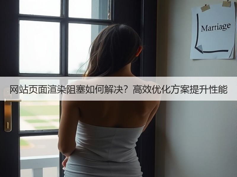 网站页面渲染阻塞如何解决？高效优化方案提升性能