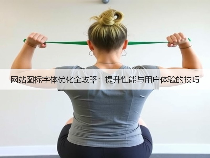 网站图标字体优化全攻略：提升性能与用户体验的技巧