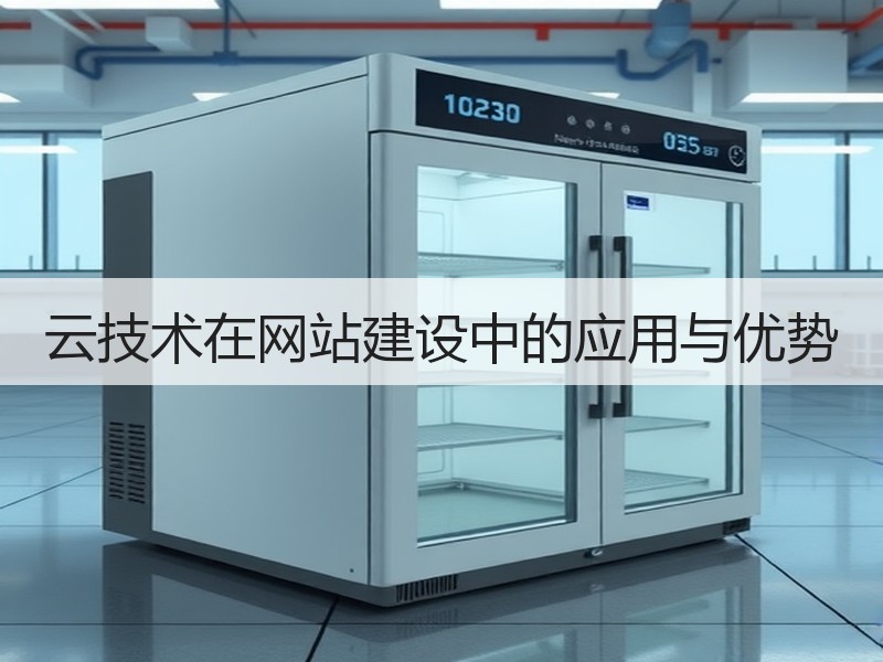 云技术在网站建设中的应用与优势